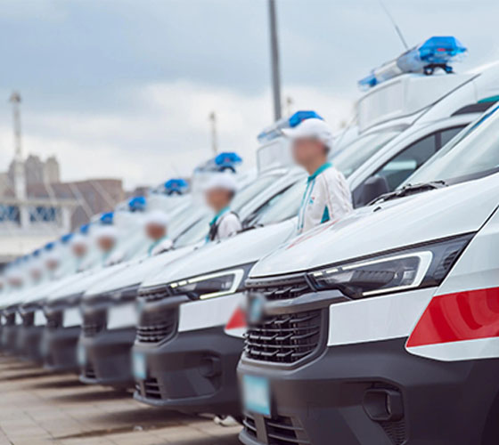 子洲县服务车队展示